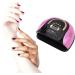 256W UV LED Nail Lamp Professional Fast Nail Curing Lamps UV Nail Light with for Gel Polish with Automatic Sensor/4 Timer Setting Handle Professional Nail Art Tool - Buy Online on SooperMarket.com