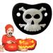 Bexdug Baby Pacifier - Funny Halloween Pumpkin Skull Vampire Teeth Soother for Babies | Perfect Halloween Decor - Buy Online on SooperMarket.com
