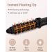 Small Curling Brush Iron 3/4 Inch Barrel Dual Voltage Brush Curling Iron for Short Long Hair Curling Brush Heated Tourmaline Ceramic Barrel 20MM-BLACK - Buy Online on SooperMarket.com