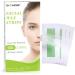 100 Pcs Wax Strips for Facial Hair Removal for Women Face, Waxing Strips for Upper Lip/Cheek Hair & Eyebrow Hair Remover, Wax Kit for Hair Removal, Quick & Painless Hair Removal Wax for All Skin Types
