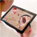 Magnifying Glass Desktop Full-Page 3X Magnifying Glass with 4 LED Lights Foldable Stand A4 Advanced Hands-Free 240 * 160 MM Lens Rectangular Visual Aids for Reading - Buy Online on SooperMarket.com
