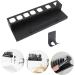 FOYTOKI Curling Iron Rack Hair Curler Holder Wall Mounted Curler Holder Kickstand Black Stainless Steel - Buy Online on SooperMarket.com