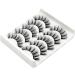 5 Pairs Handmade Natural Long Volume False Eyelashes Extensions Lashes as shown - Buy Online on SooperMarket.com