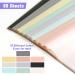 CCINEE 60 Sheets Gold Edge Flower Wrapping Paper Waterproof Fresh Flower Packing Material with Ribbon Florist Bouquet Supplies DIY Craft Gift Packing 10 Colors Golden Edge-60Sheet/10Colors(3PCS Ribbon) - Buy Online on SooperMarket.com