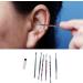 Colorful Ear Cleaning Kit - Gentle Ear Wax Remover with Comfortable Handle for Home & Travel - Buy Online on SooperMarket.com