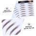 WOFASHPURET Fake Eyebrow Stickers 4pcs Authentic for Semi Supplies Men Grooming Brow Shaper Like Tools Stimulation Fake - Buy Online on SooperMarket.com