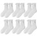 Magnetic Hand In Hand Socks Funny Tube Socks for Couple Novelty Gift for Men Women 6pcs White