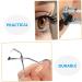 NOLITOY Mini Eyelash Curler & Lash Tools - Pro Precision Curling & Eyebrow Brush - Stainless Steel Beauty Tools for Perfect Lashes - Buy Online on SooperMarket.com