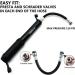 HSINMAXit Mini Bike Pump - Portable Presta and Schrader Valve Pump - 120PSI - Aluminum Alloy - Buy Online on SooperMarket.com