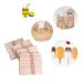 Magiclulu 800 Wooden Wax Depilatory Strips - Strong Cotton Hair Removal Paper & Body Wax Rod - Buy Online on SooperMarket.com