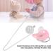 Bling Baby Pacifier - Rhinestone Crown | Ultra Soft Silicone Infant Dummy (Size M Pink) | Safe & Stylish for Your Baby - Buy Online on SooperMarket.com