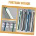 Eco-Friendly Kombiiuda Manual Toothbrush Set - 4 Reusable Men's Travel Brushes for Camping & Home - Buy Online on SooperMarket.com