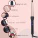 Duyfioa Professional Ceramic Hair Curling Wand 1-1/2 Inch with LCD Temperature Control - Black&Rose Pink - Buy Online on SooperMarket.com