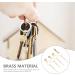 Vintage Brass Ear Spoons Set | Earwax Removal Tools | Healeved 4Pcs | Keychain Gift for Men Women - Buy Online on SooperMarket.com