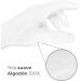 EXBRIECO Pack 1 or Pack 12 Cotton Gloves Moisturizing Gloves Soft Elastic Hand Care Jewelry Waiter Costume M Pack of 12 White - Buy Online on SooperMarket.com