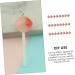 DIYEAH 250 Pcs Candy Keychain Decor Resin Crafts Earrings Charms Lollipops Charms for Crafts Making Charms for Diy Jewelry Resin Keychain Ornament Charms for Bracelet Making Set - Buy Online on SooperMarket.com