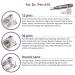 Dr. Pen Ultima A10 12 Pin (0.25mm) Cartridges - 10 Pack - Disposable Replacement Parts - Buy Online on SooperMarket.com