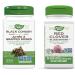 Nature's Way Black Cohosh Root Herbal Supplement to Help Relieve Menstruation & Menopause Symptoms Non-GMO 100 Vegetarian Capsules for Women & Red Clover Blossoms Health Supplement 100 Count SUPPLEMENT + SUPPLEMENT 033674104361