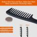 URAQT Hairdressing Combs Set 3 Pack Wide Tooth Combs Heat Resistant Anti-static Carbon Hair Brush Hair Comb for Long Wet or Curly Hair Detangling Wide Tooth Comb Set - Buy Online on SooperMarket.com