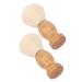 Mini Shaving Brush with Curved Handle | Soft Synthetic Hair for Improved Foam | Quick Drying & Easy Clean | Perfect for Travel & Home Use - Buy Online on SooperMarket.com