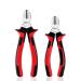 Sharp-Tec Wire Cutters Pliers Set 2-Piece Diagonal Cutting Pliers with Anti-Slip Handle Professional Side Cutters Nippers 160mm & 200mm Diagonal Pliers Set(6"+8")