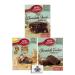 AETN Creations Bake Irresistible Homemade Brownies with Betty Crocker Brownie Mix Pack of Peanut Butter Chocolate Fudge and Triple Chocolate Flavours with AETN Fridge Magnet