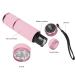 Shop Pink Flashlight Nail Lamp - LED Nail Dryer & Art Tool for Home Salon - Buy Online on SooperMarket.com