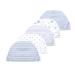 Baby hat Newborn Baby Hats Caps for Baby Boys Girls 0-6 Months 100% Cotton Blue caps