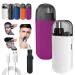 Pikapipy Nose Hair Trimmer Pikapipy Trimmer Portable Nose Hair Trimmer Cr01 Nose Trimmer 2 in 1 Nasal Hair Cutter Waterproof Electric Nose Hair Trimmer for Men (D)