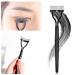 Sonku 7 Pack Foldable Steel Eyebrow Comb & Brush + 20 Disposable Mascara Brushes - Essential Makeup Tools for Perfect Lashes - Buy Online on SooperMarket.com