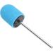Nail Sanding Band Drill Bit with Shaft Nail Art Sanding Cap Polishing Grinding Sanding Bands Set for Home Salon Use Nail Polisher Sand Cap Nail Art Polishing Sanding Cap for Nail Drill (10 x(Blue) - Buy Online on SooperMarket.com