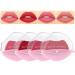 Kaynest 4 Colors Matte Lipstick Set  Matte Velvet Lipstick Lip Shape Lazy Lipstick  Long Lasting High Pigmented Non-stick Cup Lip Gloss  Waterproof Easy to Color Lipstick Lazy Lip Makeup(Set-D)
