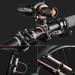 COSOOS 2 Pack Flashlight Mount Holder Universal Bicycle Led Light Mounting Holder 360 Rotation Clip Clamp for Flashlight Cycling Riding Orange+Black - Buy Online on SooperMarket.com