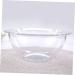 Didiseaon 1pc Lace Washbasin Simple Washbasin Transparent Bathroom Bowl Kitchen Washing Basin Spa Massager Basin Lace Wash Basin Countertop Face Basin Small Baby Pp Fashion Cleaning Basin 23x23cm Transparent - Buy Online on SooperMarket.com