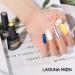 LagunaMoon Neon Gel Nail Polish Set - 6 Vibrant Colors for Salon-Quality DIY Nails - UV/LED Soak Off Lacquer Kit for Manicure & Pedicure - Greener Pastures Collection - Buy Online on SooperMarket.com