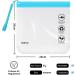 ECOHUB Airport Security Liquids Bags - 2 Pack Clear EVA Airport Travel Toiletry Bags (Blue) - Airline Approved Zip Lock Bags with Carrying Handle - Buy Online on SooperMarket.com