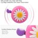 U-LIAN Kids Purple Streamers and Bike Bell for Girls | Flower Bicycle Bell + Handlebar Streamers Set - Pink - Buy Online on SooperMarket.com
