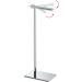 Modern Square Base Tissue Holder Stand - 21.25 inches - Chrome Finish - Buy Online on SooperMarket.com