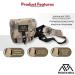 Proven Wild Bino Harness: Waterproof 900D Nylon Chest Pack for Hunting | Adjustable Straps, 2 Mesh Pockets, Zipper Back Pocket - Buy Online on SooperMarket.com