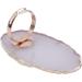 1 Pc Resin Stone Color Nail Art Ring Palette Finger Ring Plate Acrylic Polish Cream Foundation Mixing Nail Art Equipment - Buy Online on SooperMarket.com
