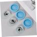 12 Pcs Mold Silicone Cupcake Small Stainless Steel Bowls International Chess Doll Bath Tub Silicone Baking Silicone Chess Moulds Baking Fondant Fudge Baking Tools Silica Gel 3.5X3.5X0.8CMx2pcs Bluex2pcs - Buy Online on SooperMarket.com
