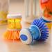 Home Kitchen Washing Tool Plastic Pot Pan Dish Bowl Cleaning Brush Scrubber Blue Nice and Deft - Buy Online on SooperMarket.com