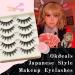 Okdeals 5 Pairs Japanese Style 3D Fluffy Spiky Eyelashes - Little Devil Cosplay Anime Lashes for Natural Beauty Look - Buy Online on SooperMarket.com