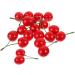 Cabilock 30 Pcs Artificial Cherry Farmhouse Vegetable Decoration Home Decorative Model Cherry Decoration Fruits Cherry Decor for Home Plastic Fruit Decor Kitchen Cabinet Toy Set Child - Buy Online on SooperMarket.com