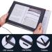 Full-Page Magnifying Glass Hands-Free Large Rectangular 2.5X Magnifier LED Lighted Illuminated Foldable Desktop Portable for Elder Kids - Buy Online on SooperMarket.com
