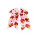 Strawberry Cheer Bow Ponytail Holder Jumbo Hair Tie Set BBG74 (2 Pcs) - Buy Online on SooperMarket.com