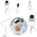 MYPIN Baby Monitor Holder Universal Flexible Baby Monitor Mount Baby Monitor Camera Indoor Cameras Monitor Stand(Baby Monitor not Included) White
