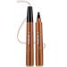 4 Points Multi-Ued Waterproof Eyebrow Beard Filling Pen Kit for Man Woman 4 Points Eyebrow Pen/Beard Pencil Filler & Brush #05 Natural Black