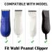 Peanut Clippers Snap On Replacement Blades #2068-300 - White Professional Trimmers - Compatible with Peanut Hair Clipper - 1pc - Buy Online on SooperMarket.com