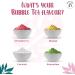 Boba Bar London | Happy Bundle Milk Bubble Tea Kit | 4 Milk Tea Flavours | 4 Boba & Jelly Toppings | Tapioca Pearls | 4 Bamboo Straws | 4 Tea Bags | Boba Bar London | Happy Bundle Milk Bubble Tea Kit | 4 Milk Tea Flavours | 4 Boba & Jelly Toppings | Tapio - Buy Online on SooperMarket.com